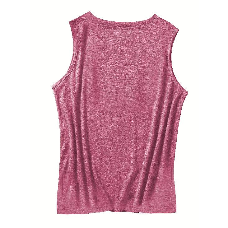 3Matching Sister Outfit Set with Heart Print, Fashionable, Simple, Fresh, Casual Sporty Style for Spring and Autumn, Round Neck Tank Top, Available