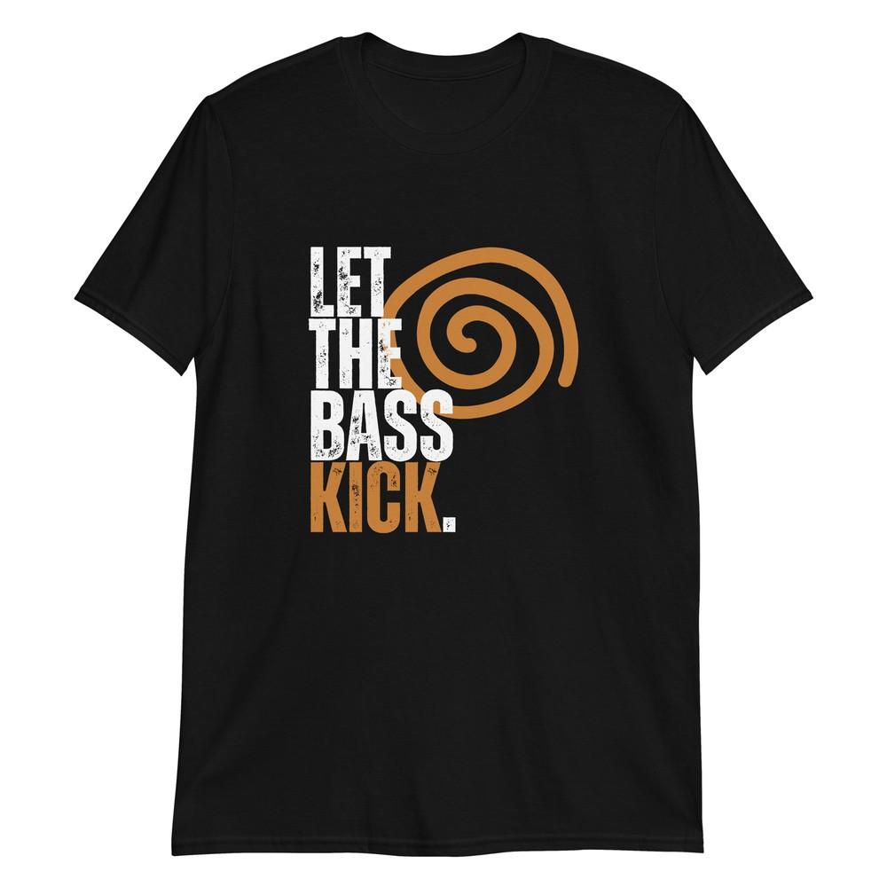 

Let the Bass Kick Spiral Abstract Music T-Shirt 4XL