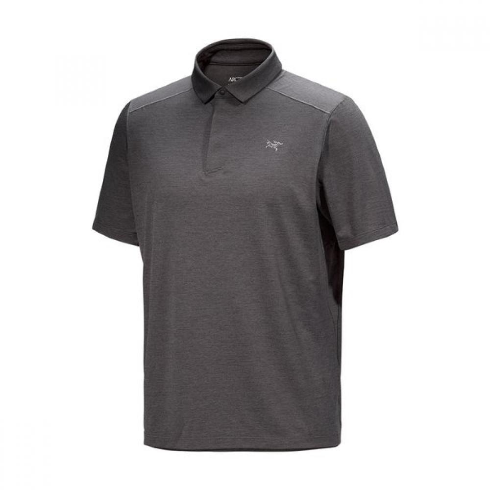 Arcteryx SS26 Co Mak Polo SS Men S atqSm09705 ALPINE BLUE HEATHER/XS(90)