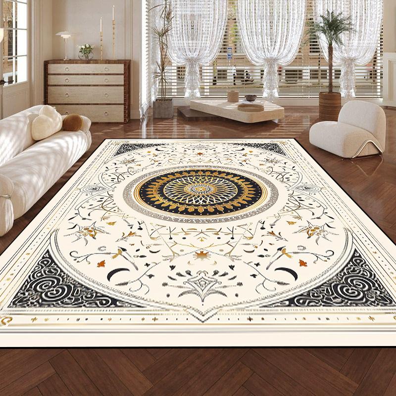 Large Area Persian Retro Carpets for Living Room Classic Home Decor Luxury Rugs Non-slip Bedroom Lounge Rug Coffee Table Mat