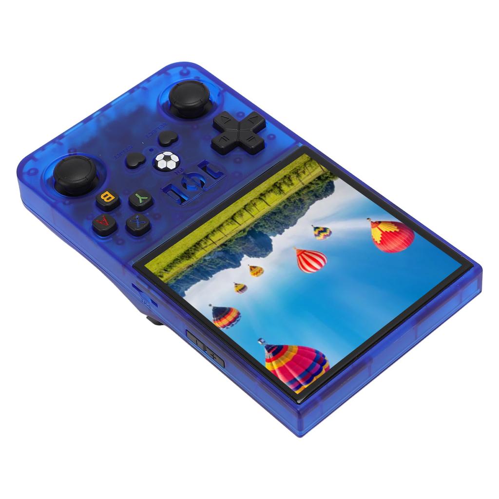 Handheld Game Console 4 Inch IPS Screen Open Source Portable Retro Video Game Console with Small Memory Card for Linux