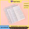 A4 Transparent 9-Pocket Game Card Album, 3-Inch Photo Storage or A5 Refill Card Pages for Idol Support
