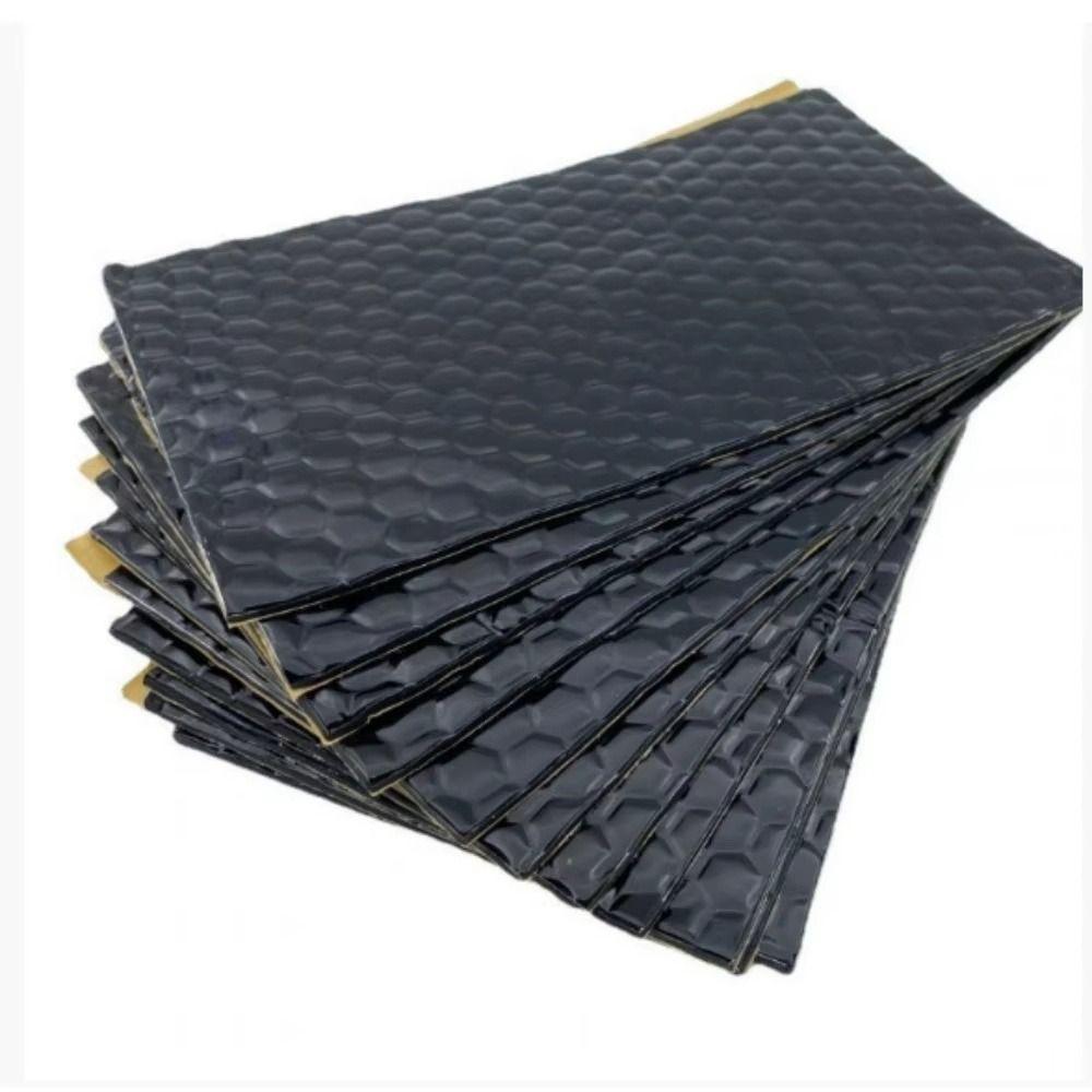 1Pcs Butyl Rubber Composite Car Sound Deadener Soundproofing Board for Car Door Trunk Hood