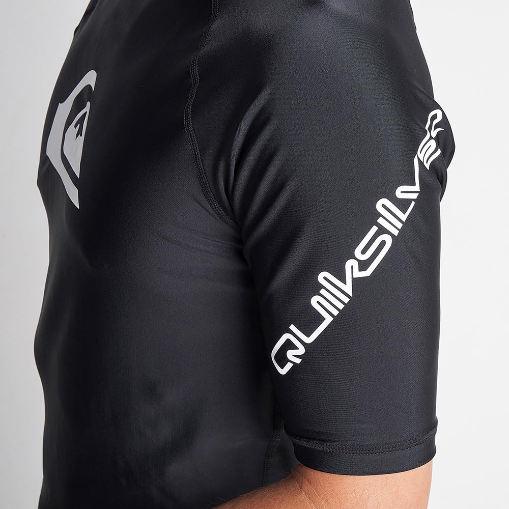 Quiksilver Men's ALL TIME SR Rashguard, Size BLK1, Medium