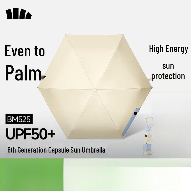 Beneunder UV Protection Capsule Folding Sun Umbrella