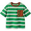 Mini Balabala Kids' Quick-Dry Pure Cotton Outdoor Stripe T-Shirt