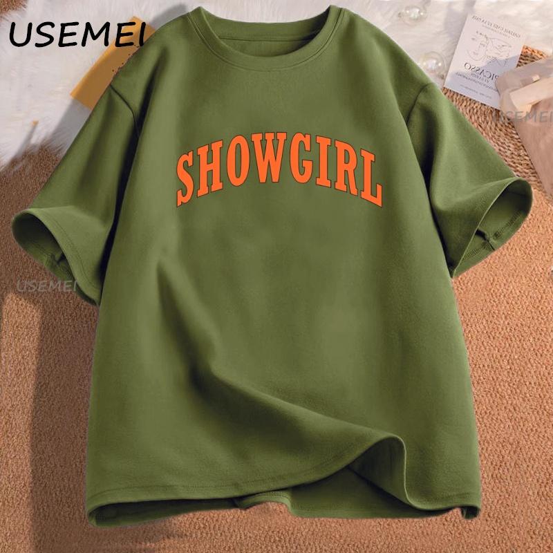 

TS12 The Life of a Showgirl tshirt women music merch tshirt woman ladies cotton shortsleeve t shirt Streetwear Clothing y2k 4XL