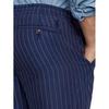 Polo Ralph Lauren Striped Elastic Tapered Casual Pants Men Bottoms Navy-Blue 710927863-001