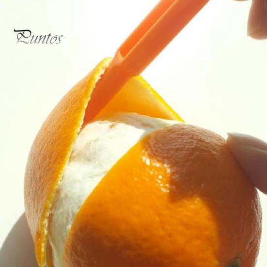 4-teiliges Hand-Orangenschäler-Werkzeug, problemloser Zitrusschalenschneider, einfacher Obstschneider, Zitronenschalenentferner, Küchenhelfer