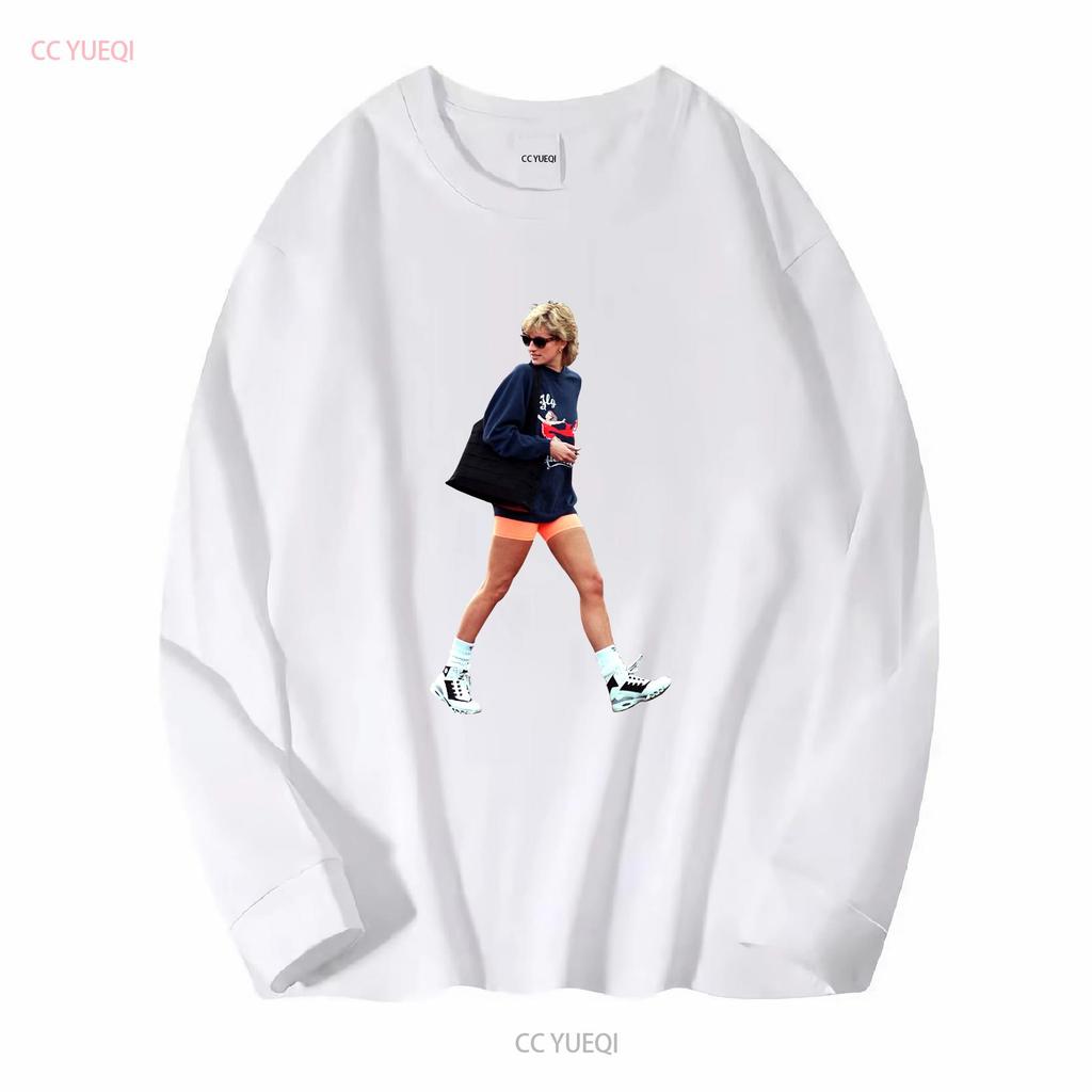 Maglietta Top Streetwear TV Sportswear Princess Diana 4049 vintage Lavata Morbida grafica streetwear Elastica Comoda