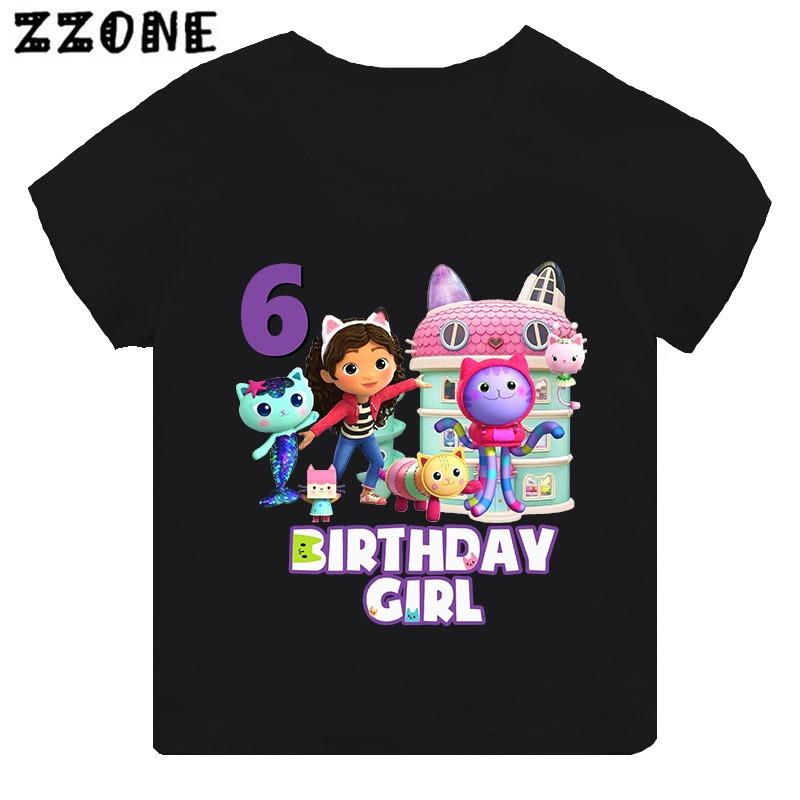 2025 New Kids' 100% Cotton Korean Style Oversized T-Shirts - Breathable Loose Fit Casual Top with Trendy Graphic Tees for Boys