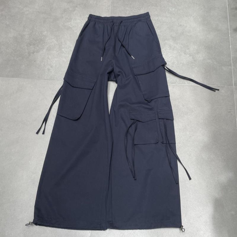 

2026 Spring Women s American Retro High Waist Cargo Pants - Loose, Slimming, Multi-Pocket, Pure Cotton, Straight & Wide Leg. Medium