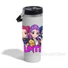 30Oz Anime K-Pop American Simple Solid Color Stainless Steel Thermos Portable Car Easy To Carry Water Cup Thermal Insulation Cold Ice Cup