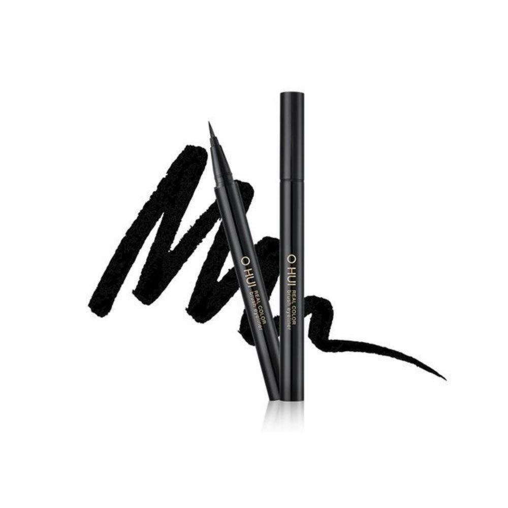 

O HUI Real Color Brush Eyeliner Black 10g Korean Luxe Brand Store