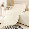 Irregular Special-Shaped Sofa Cushion Autumn And Winter Plush Non-Slip Thickened Warm Seat Cushion Simple And Advanced Sofa Cover Cover