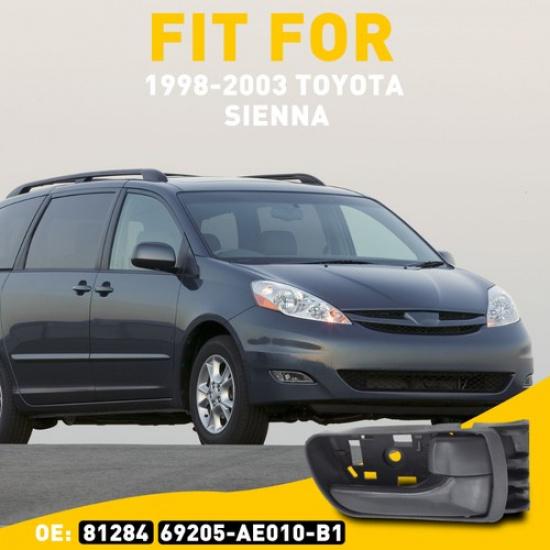 Interior Front Door Handle Right Passenger Side for 2004-2010 Toyota Sienna