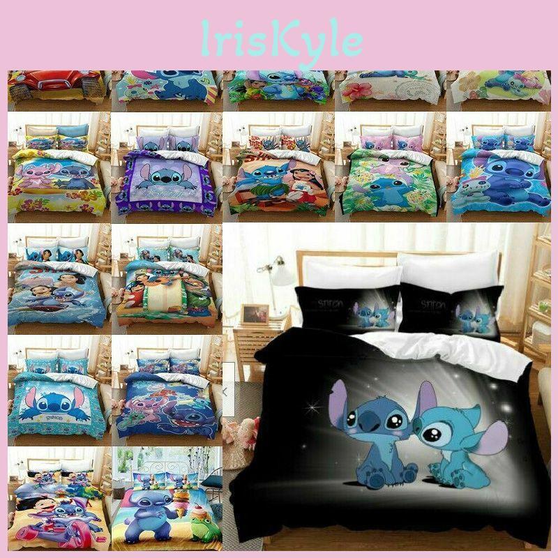 Lilo Stitch Ložní souprava s okouzlujícím 3D potiskem Stitch pro výzdobu dětského pokoje
