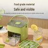 Handheld 48-Grid Press-Type Ice Cube Tray - Large Capacity, Food Grade Mold for Household Use