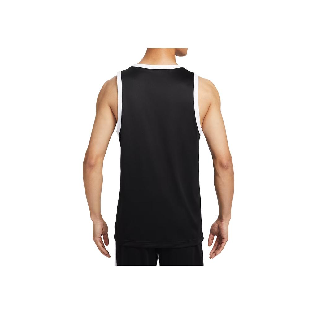 Nike Dri-Fit Crossover Comfortable Fashionable Versatile Basketball Vest Men Tops Black IB8638-010