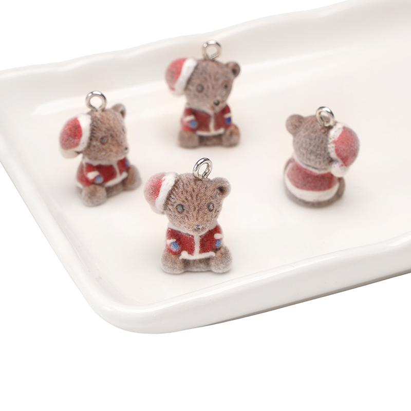 1 pz/sacchetto Ciondolo piccolo animale floccato Fai da te Braccialetto Collana Orecchini Accessori per gioielli