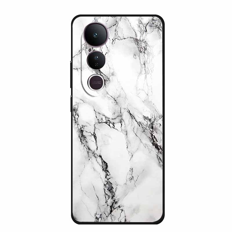 For Vivo V50 Lite 4G 5G Case V 50 lite Coque Popular Black Silicone Soft Back Cover For Vivo Y400 4G 5G Phone Case Cover Y 400