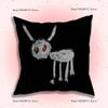 Drake O-OvO OWL Pillow Covers Cartoon Sofa Decorative Home Double-sided Printing Short Plush Cute Cushion Cover