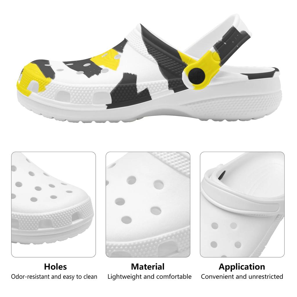 Colorful Printed EVA Casual Clogs Unisex Comfortable Breathable Slip On Soft Footwear Lightweight Summer Sandals Easy Daily Wear