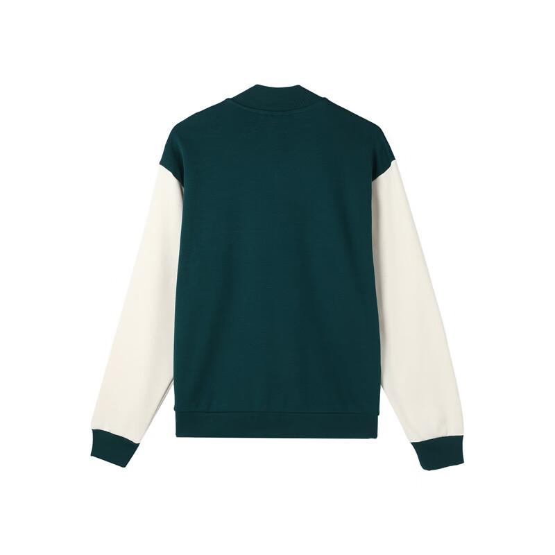 Puma Color Block Vintage Casual Single Button Baseball Jacket Men Jackets Green 679341-24