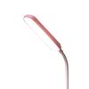 LED Desk Lamp Touch Control Three Level Color Temperature Stepless Dimming USB Charging Table Lamp Pink
