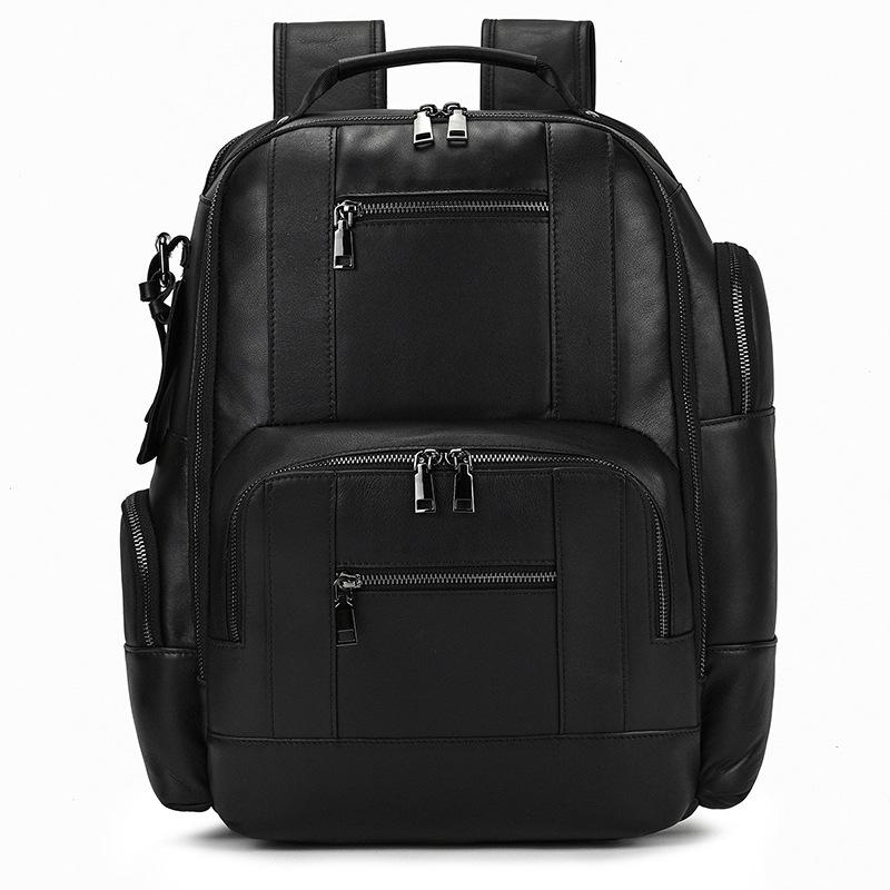 Vintage Men's Backpack Crazy Horse Leather Backpack