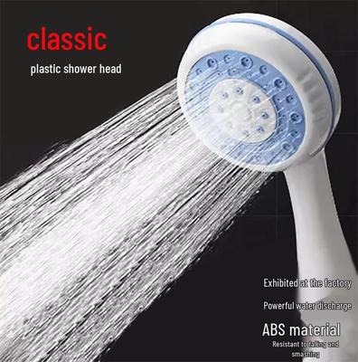 Universal Shower Head Set: Three-Piece Plastic for Water Heaters