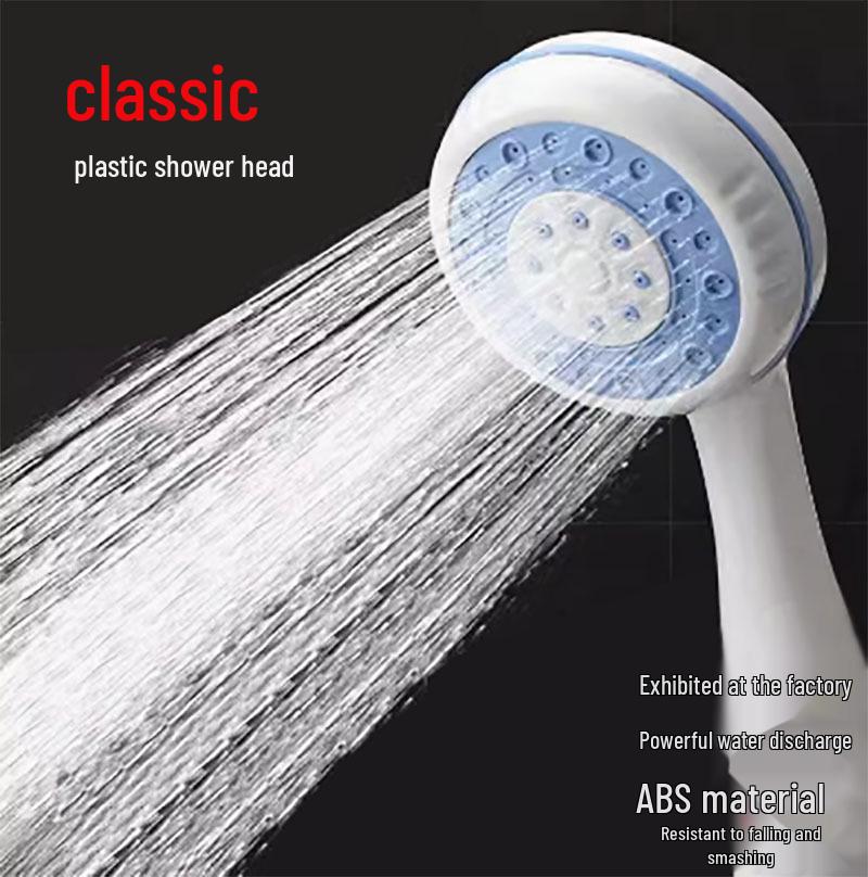 

Універсальний набір душової лійки: Трикомпонентний пластик для водонагрівачів