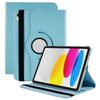 Case for iPad (2025) / 10.9 (2022) - Leather/PU, Blue, Shockproof