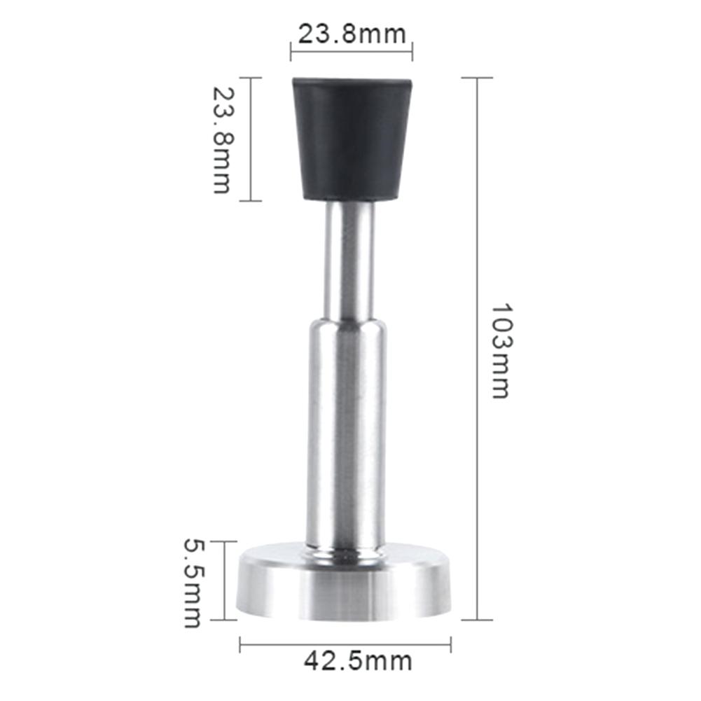 100 мм Гидравлический дверной стопор Нержавеющая сталь Гидравлический демпфер Дверной стопор Стопор двери Стопор от столкновений Декор для дома Дверной стопор серебряный