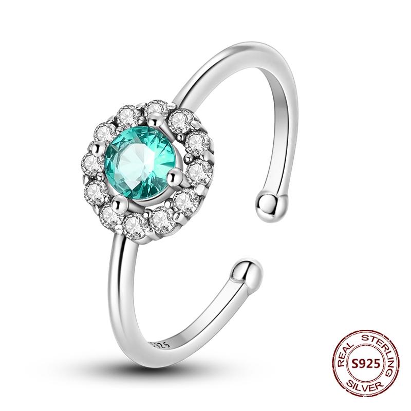 Blue Eyes Adjustable Ring Copper Authentic Elephant Turtle Lotus Infinity Love Open Rings Ideal For Women Wedding Jewellery