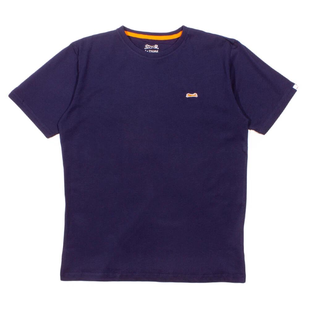 Le Tigre Navy Badge T-Shirt XL