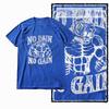 Coolmind Z1063 100% Cotton No Pain No Gain Tiger Exclusive Graphic Men T Shirt Cotton Men Tshirt for Men Tee Shirt