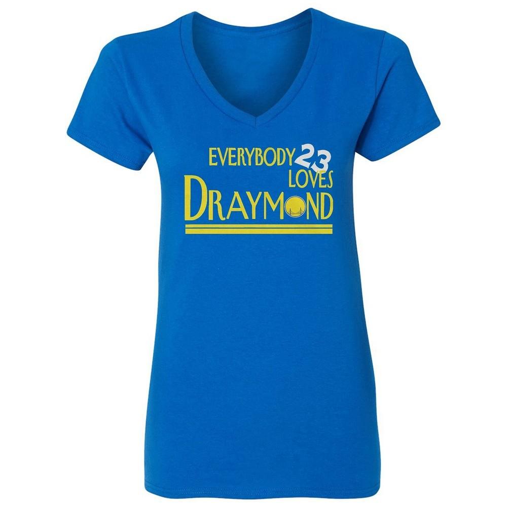 Draymond Green #23 Inspired - The Bay Bball Tribute Ladies  V-Neck Tshirt Unisex T-Shirt S