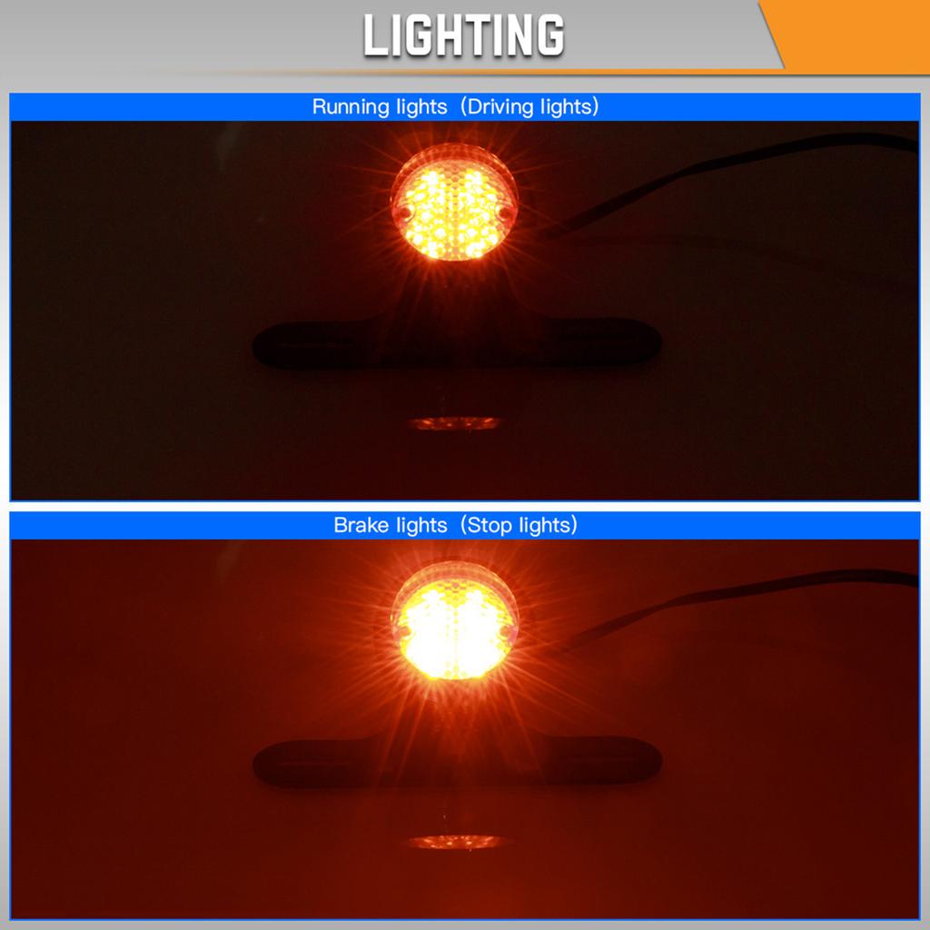 1pcs Motorcycle Tail Light Flash 1157 LED Strobe Signal Blinker Stop - View #13