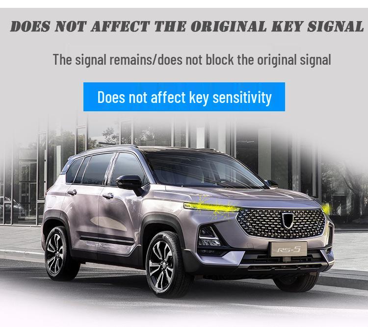 Baojun RS5/RC6 TPU Full-Cover Smart Car Key Shell