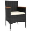VidaXL Salon de Jardin 5 pcs Mobilier de Patio Ensemble de Meubles de Terrasse Moblilier de Jardin Meubles d'Extérieur 3058476