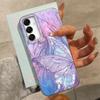 Butterfly Cat Case For iPhone 16 Pro Max Samsung A56 A16 A17 S25 FE Xiaomi Redmi Note 14 13 Pro 14C A5 Huawei Honor 400 200 Lite Pro Shockproof Cover