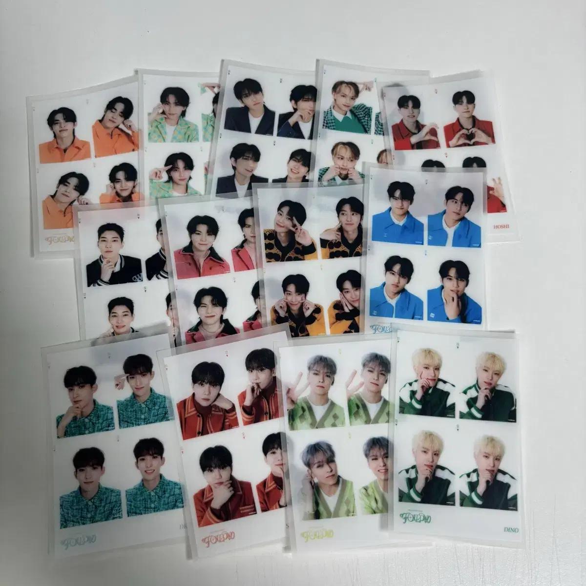 

13 Seventeen Four-cut Sticker Sell