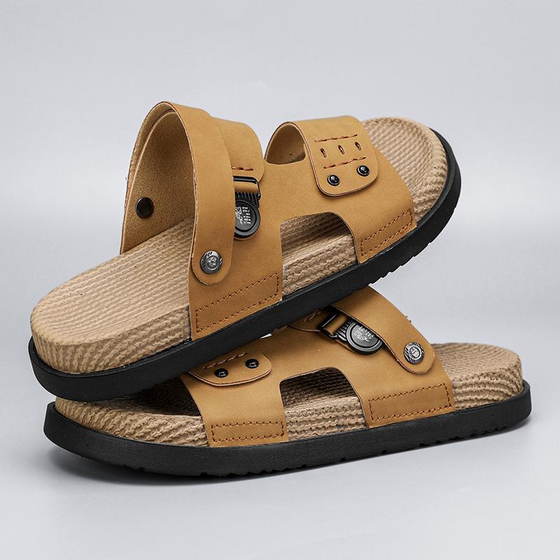 Sandals Men Summer Slip On Casual Slippers Outdoor Beach Shoes Male Classic Men's Sandals Slippers
