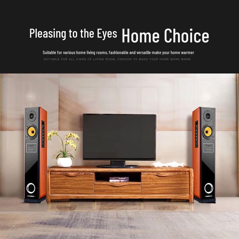 HYUNDAI 318-90 Dual 8-inch 3-Way KTV Home Theater Speaker System