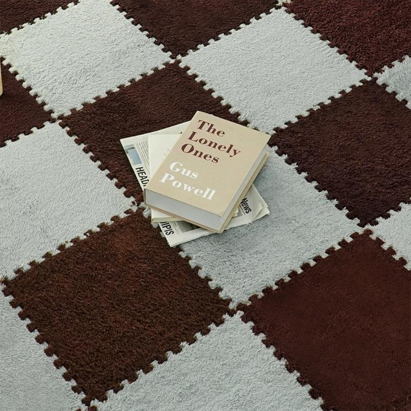 jigsaw carpet jigsaw carpet tile jigsaw carpet flooring DIY Jigsaw Plush Shaggy Carpet Baby Children Puzzles Playmat Fl