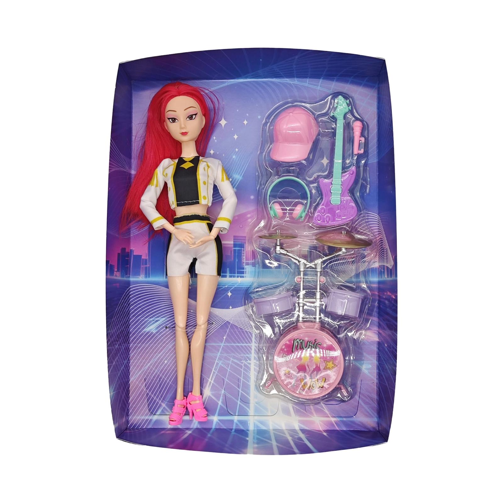 

Коллекция модных пластиковых кукол с уникальными стильными нарядами и красочными прическами. Идеальный подарок для детей, чтобы и творить. One Size