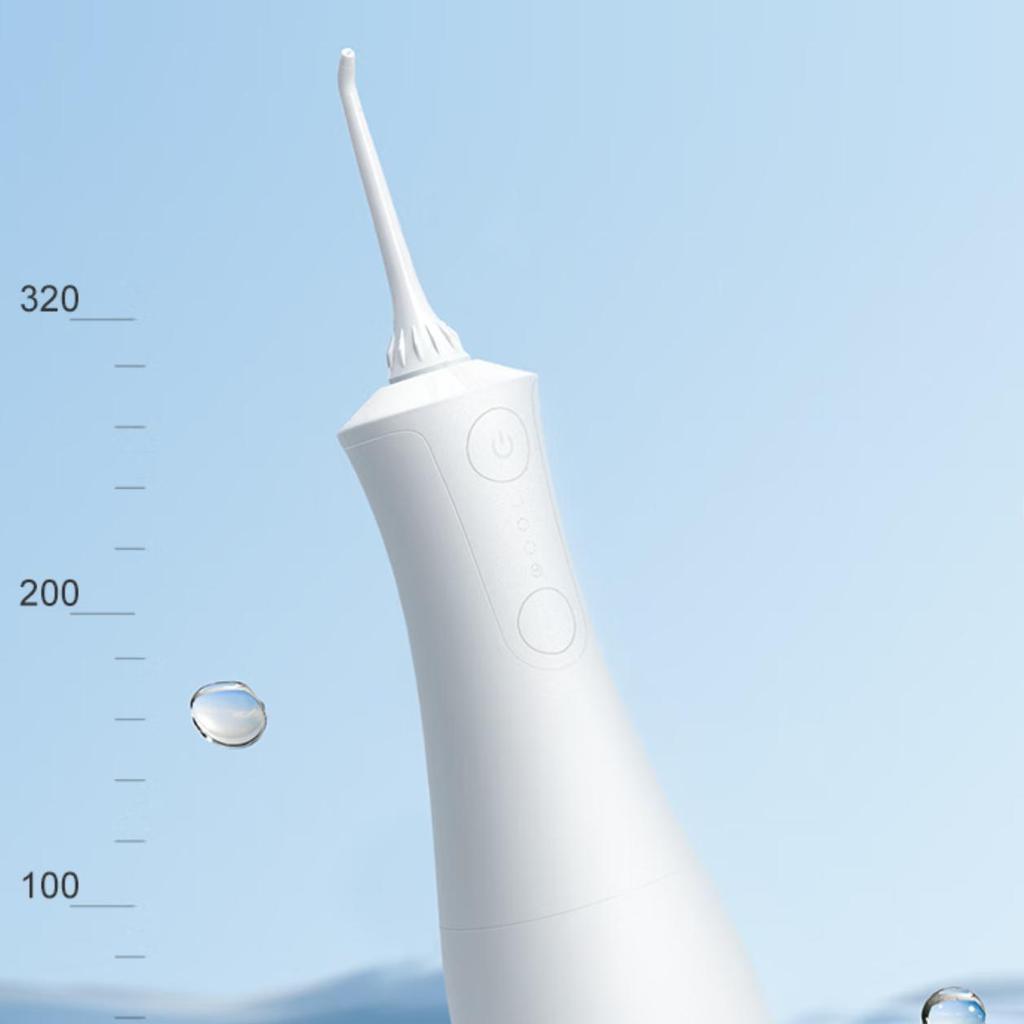 BAIR Electric Oral Irrigator, Handheld Professional Water Flosser with 4 Nozzles, Home Sonic Ultrasonic Orthodontic Specialized Teeth Cleaning, Pink