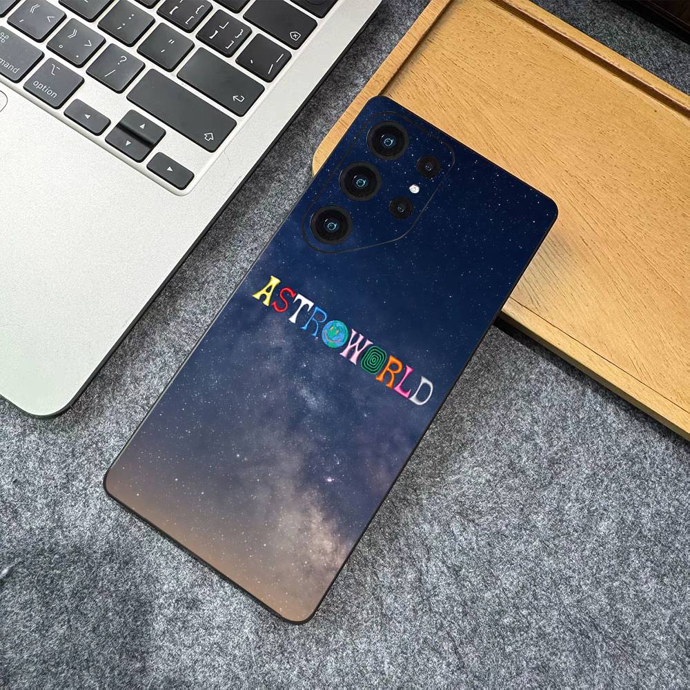 T-Travis S-ScottS Astroworld Phone Case For Samsung S 24 Fe 25 Ultra Plus 20 Lite 21 30 22 23 24 22 Ultra 5G Fundas