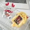 Christmas Photo Card Holder Plush Kawaii Kpop Idol Photo Display Pendant Student ID Card Protective Cover Keychain Xmas Gifts